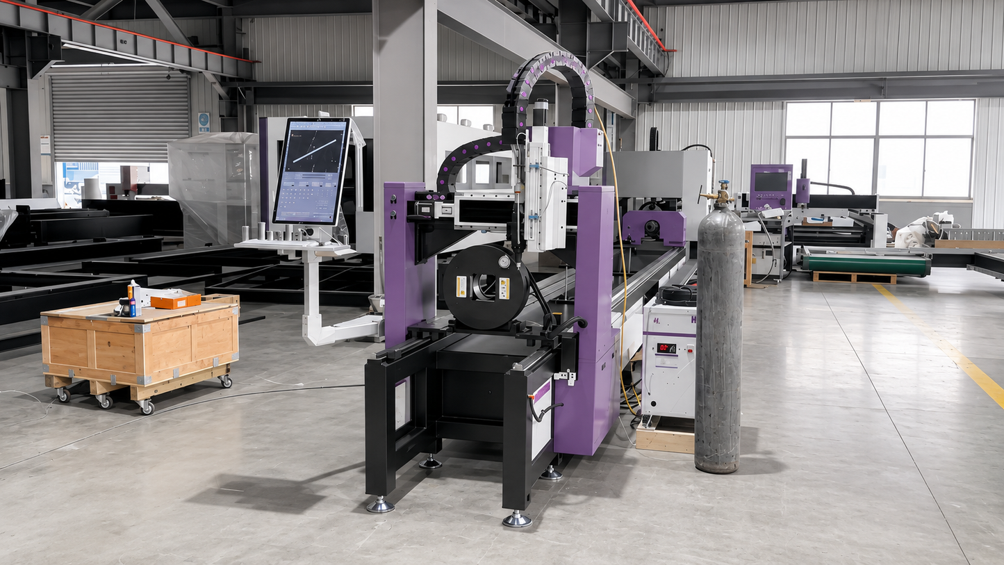 ECO 1.5 – 2000W Fiber Laser Tube Cutter (20 FT)
