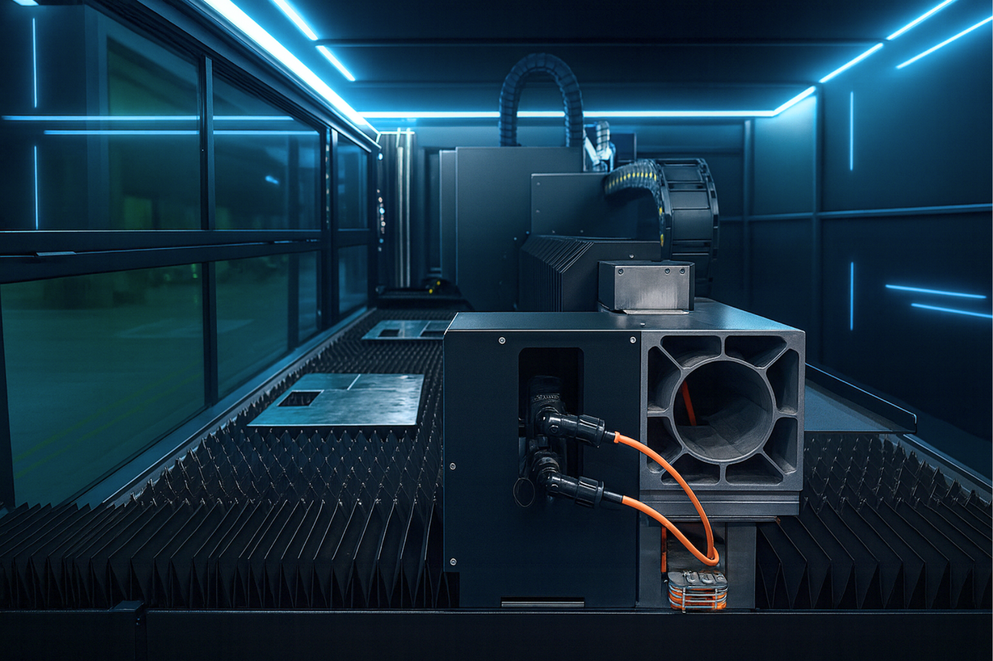 R&S Pro Series 2.0 – 6000W Fully Enclosed Fiber Laser Cutting System