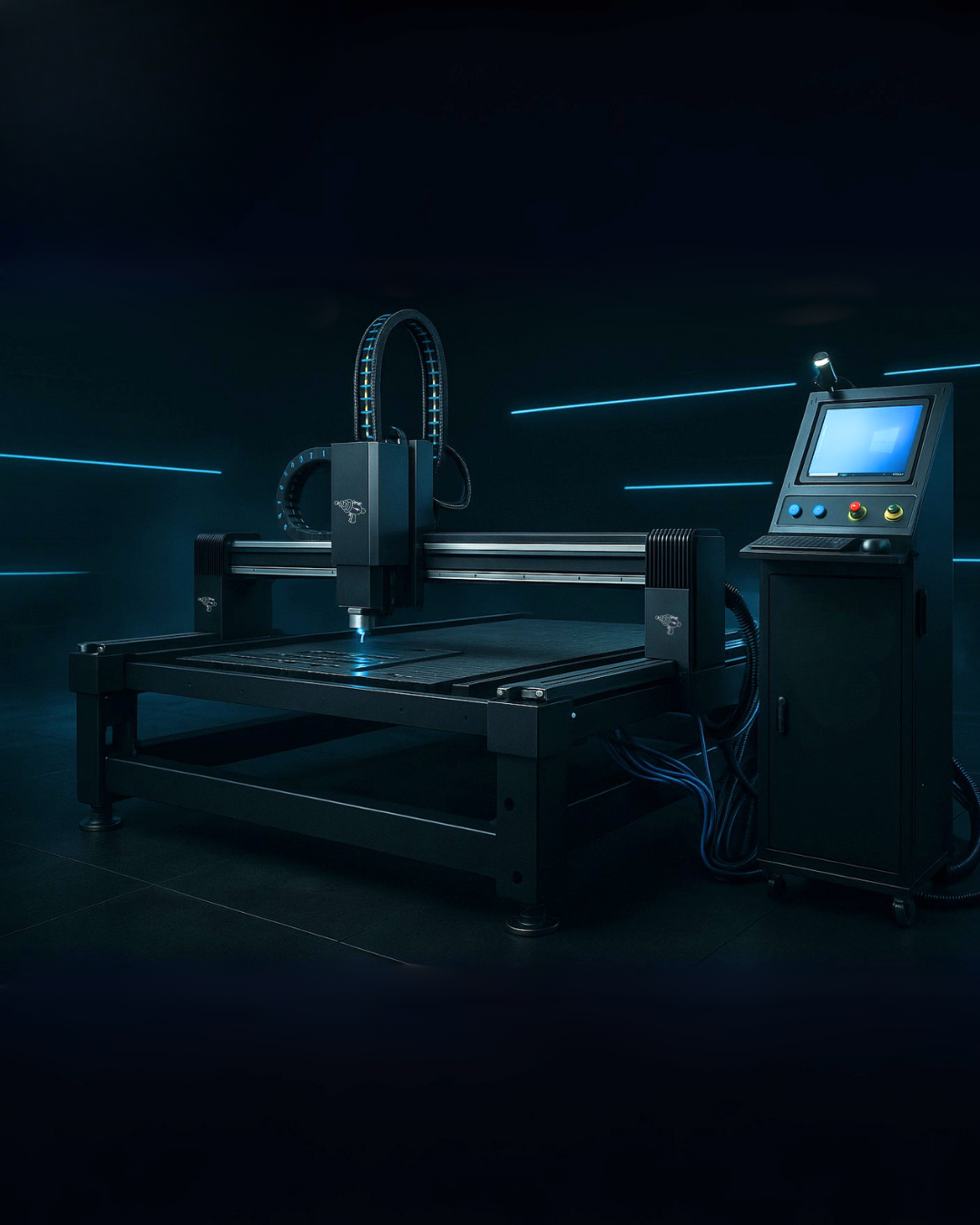 Pro 2.0 5x10 Fiber Laser Table 2000W Single Phase for Precision Metal Cutting