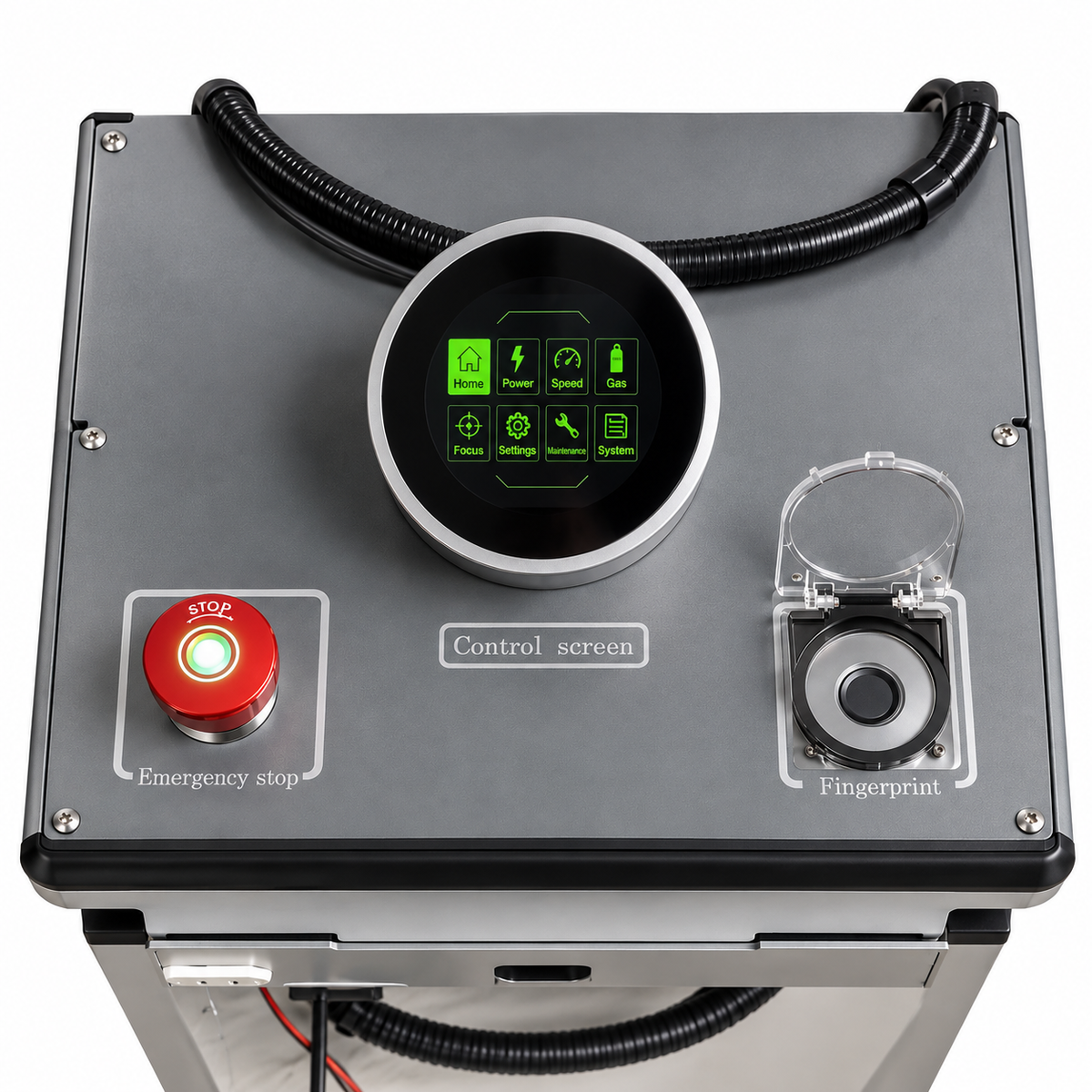 R&S 1500W Compact Air-Cooled Laser Welder – All-in-One System