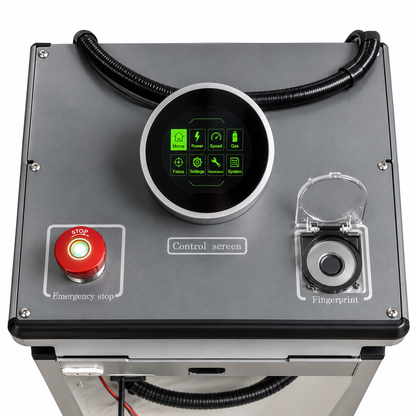 R&S 1500W Compact Air-Cooled Laser Welder – All-in-One System