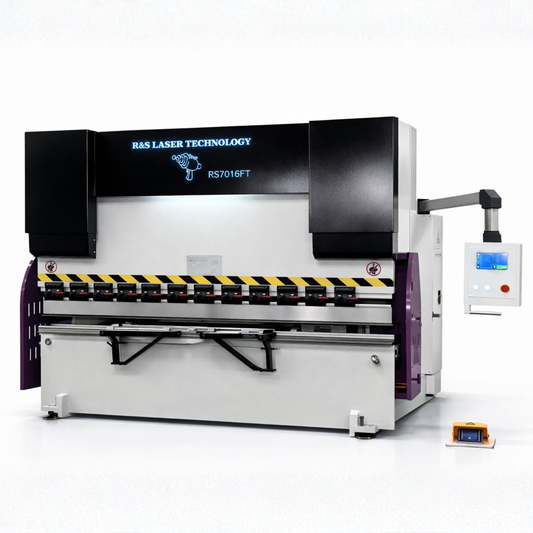 70-ton, 6ft Single-Phase CNC Press Brake with CybTouch 8 control