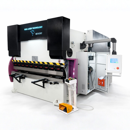 70-ton, 6ft Single-Phase CNC Press Brake with CybTouch 8 control