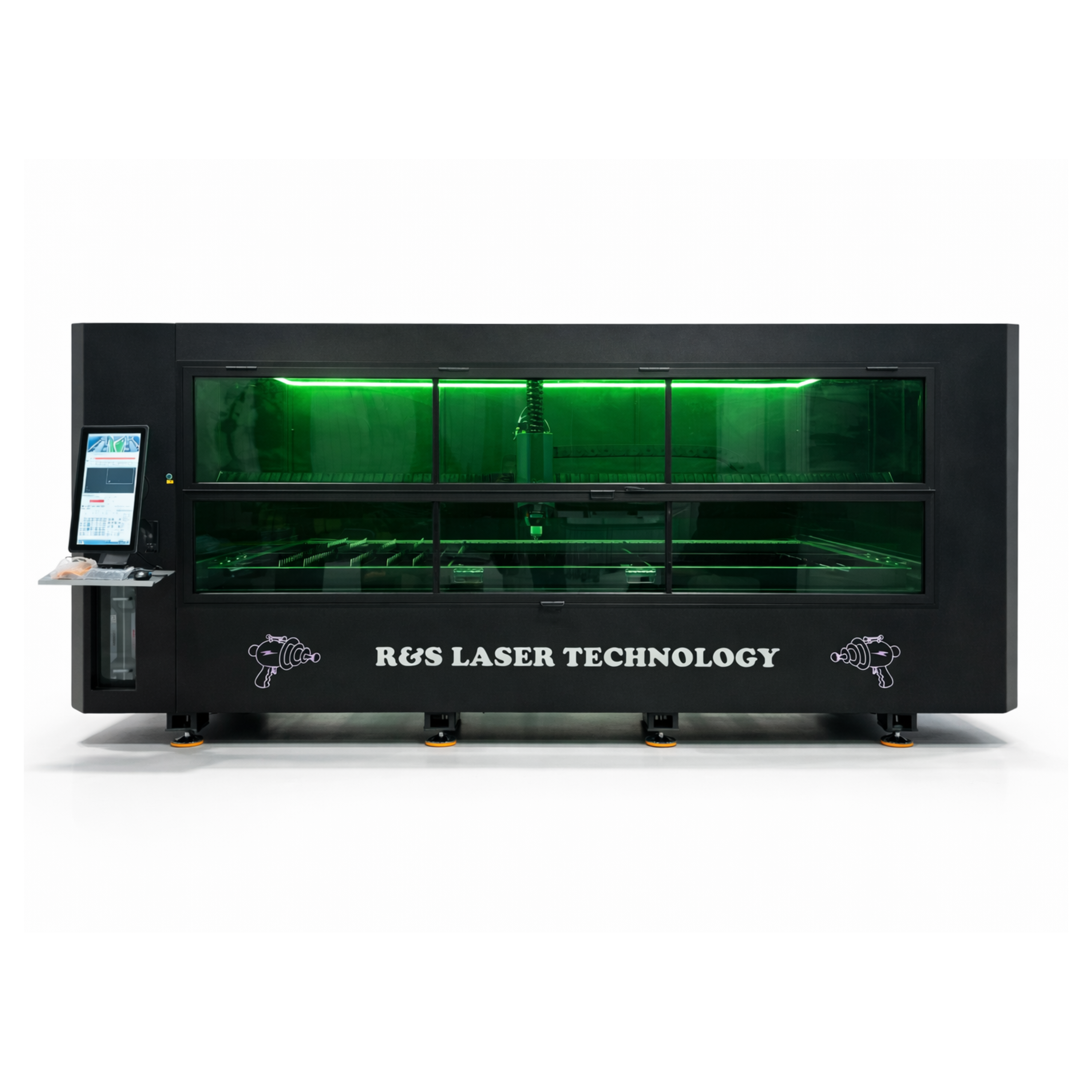 R&S Pro Series 2.0 – 3000W Fully Enclosed Fiber Laser Cutting System ...