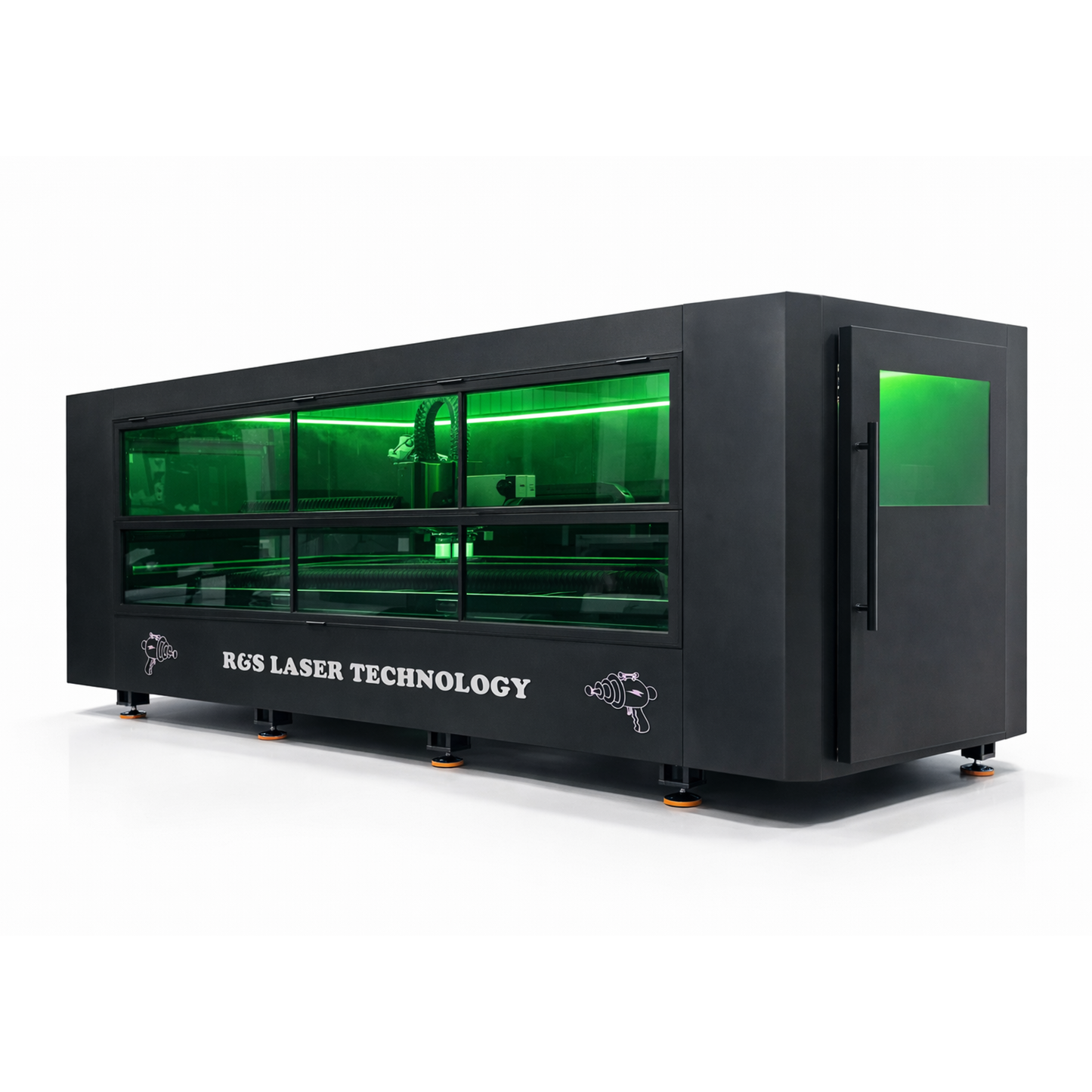 R&S Pro Series 2.0 – 3000W Fully Enclosed Fiber Laser Cutting System