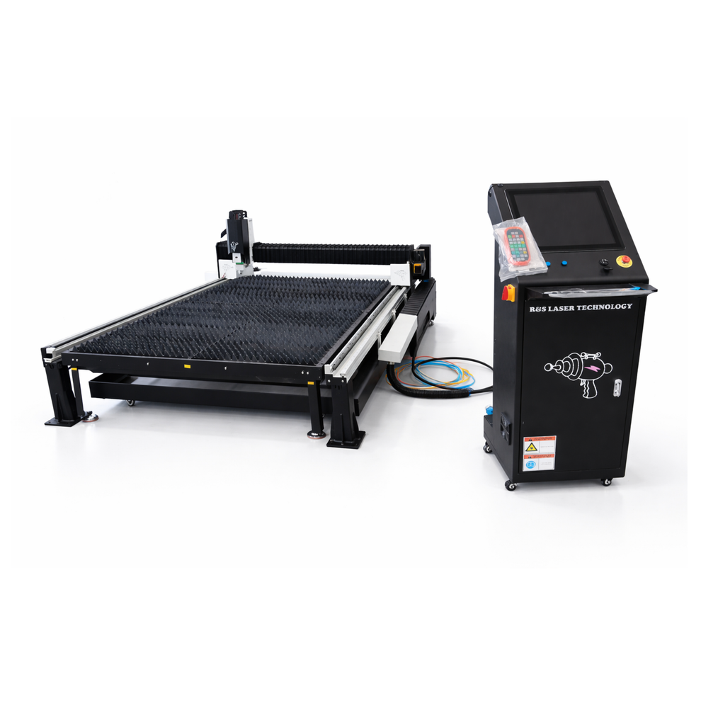 R&S ECO 2.0 – 4×8 Fiber Laser Cutting System – R&S LASER TECHNOLOGY