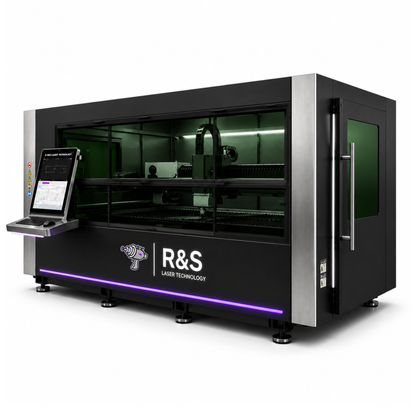 R&S Pro Series 2.0 – 3000W Fully Enclosed Fiber Laser Cutting System