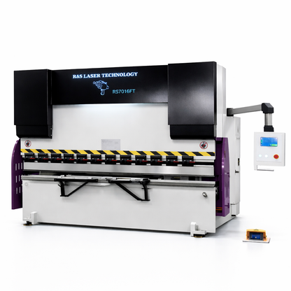 70-ton, 6ft Single-Phase CNC Press Brake with CybTouch 8 control