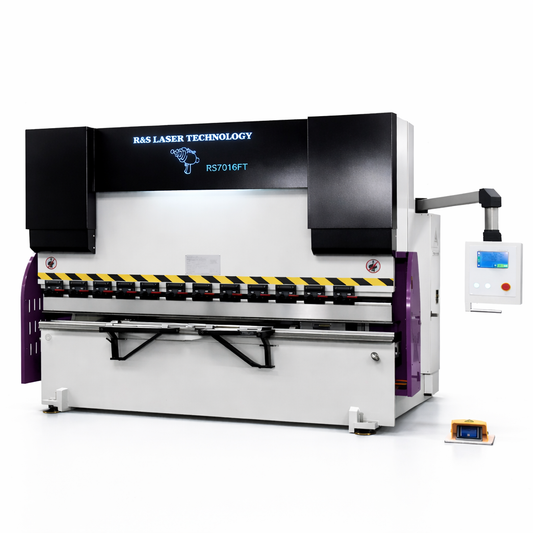 70-ton, 6ft Single-Phase CNC Press Brake with CybTouch 8 control