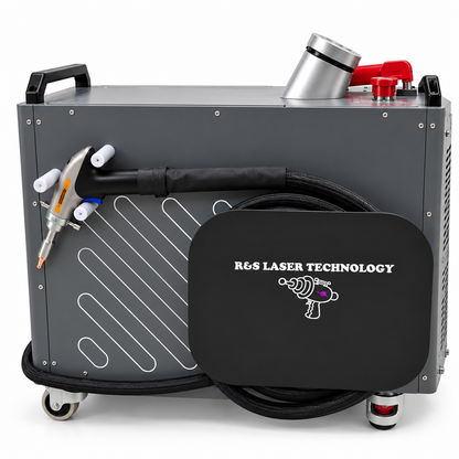 R&S 1500W Compact Air-Cooled Laser Welder – All-in-One System